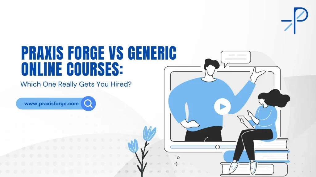 Praxis Forge vs Generic Online Courses: Which One Really Gets You Hired?